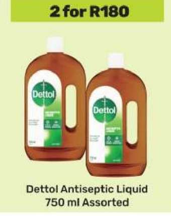 Dettol Antiseptic Liquid 750 ml Assorted