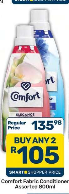 Comfort Fabric Conditioner Assorted 800ml