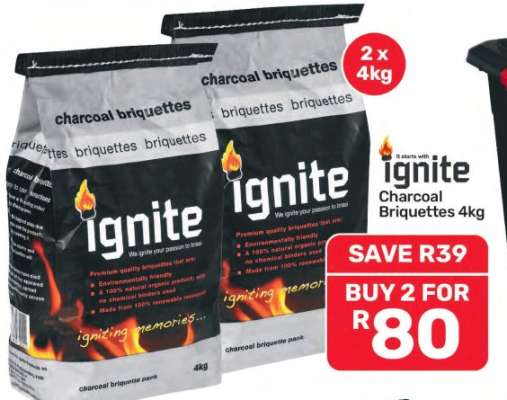 Ignite Charcoal Briquettes