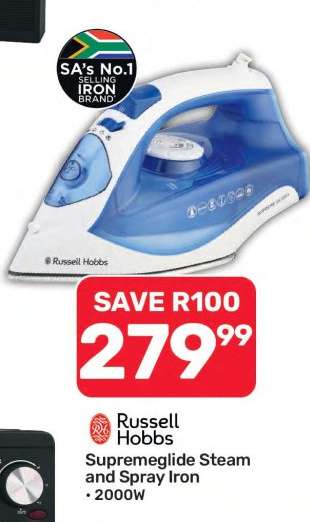 Russell Hobbs Supremeglide Steam and Spray Iron
