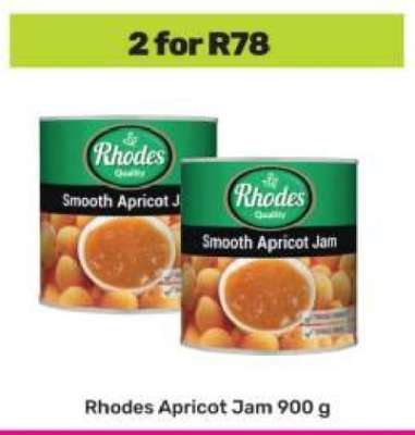 Rhodes Apricot Jam 900 g