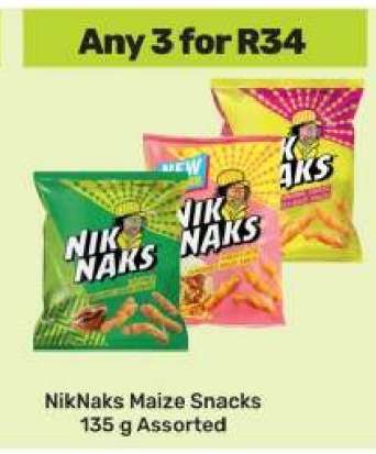 NikNaks Maize Snacks
