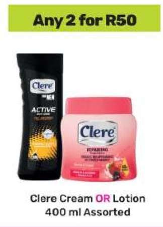 Clere Cream OR Lotion