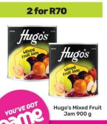 Hugo's Mixed Fruit Jam 900 g