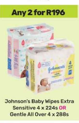 Johnson's Baby Wipes