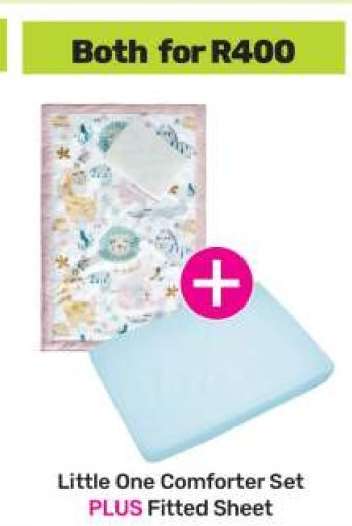 Little One Comforter Set PLUS Fitted Sheet