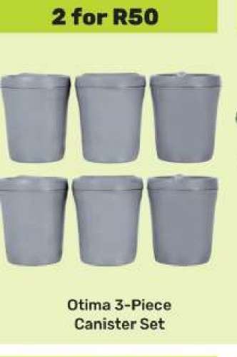 Otima 3-Piece Canister Set