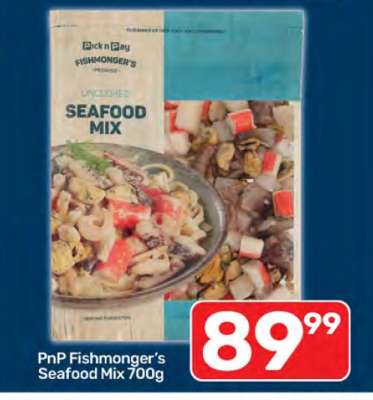 PnP Fishmonger's Seafood Mix 700g