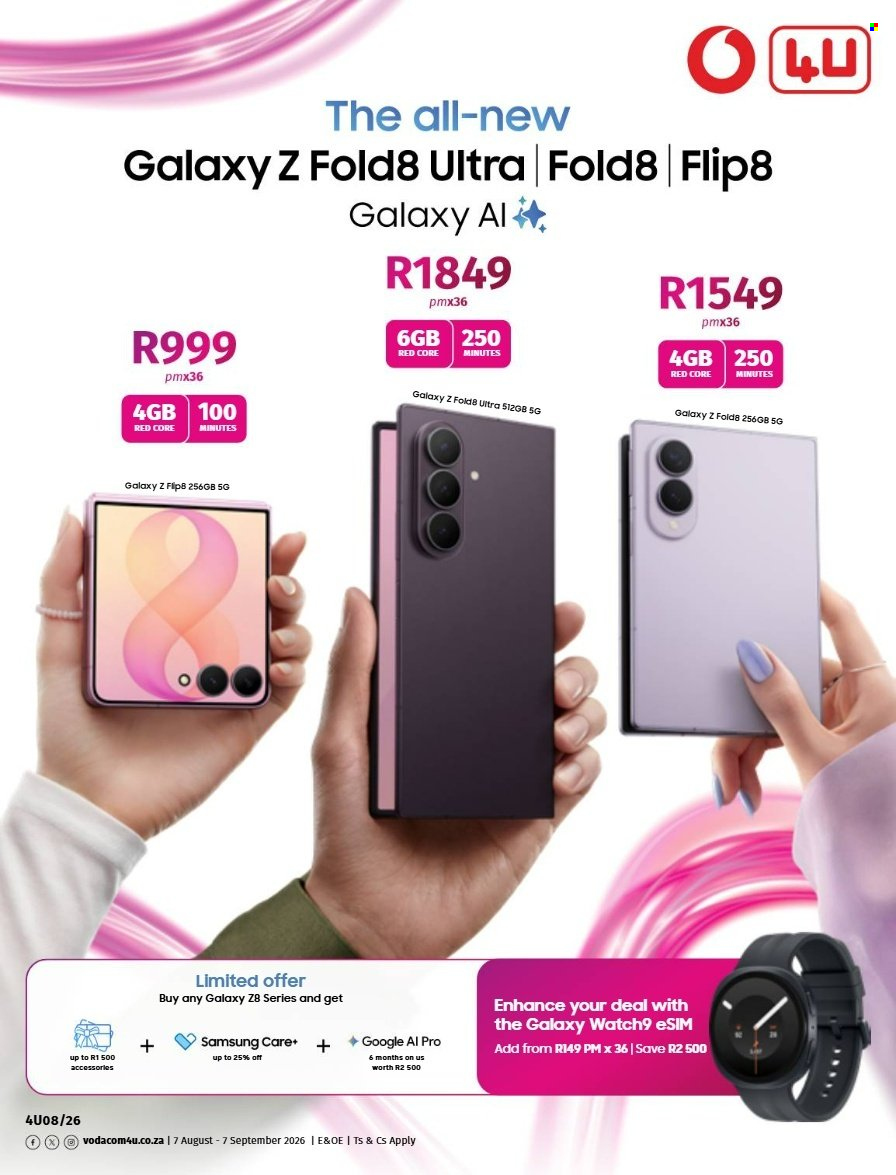 Vodacom specials - 08.07.2026 - 09.07.2026. Page 1