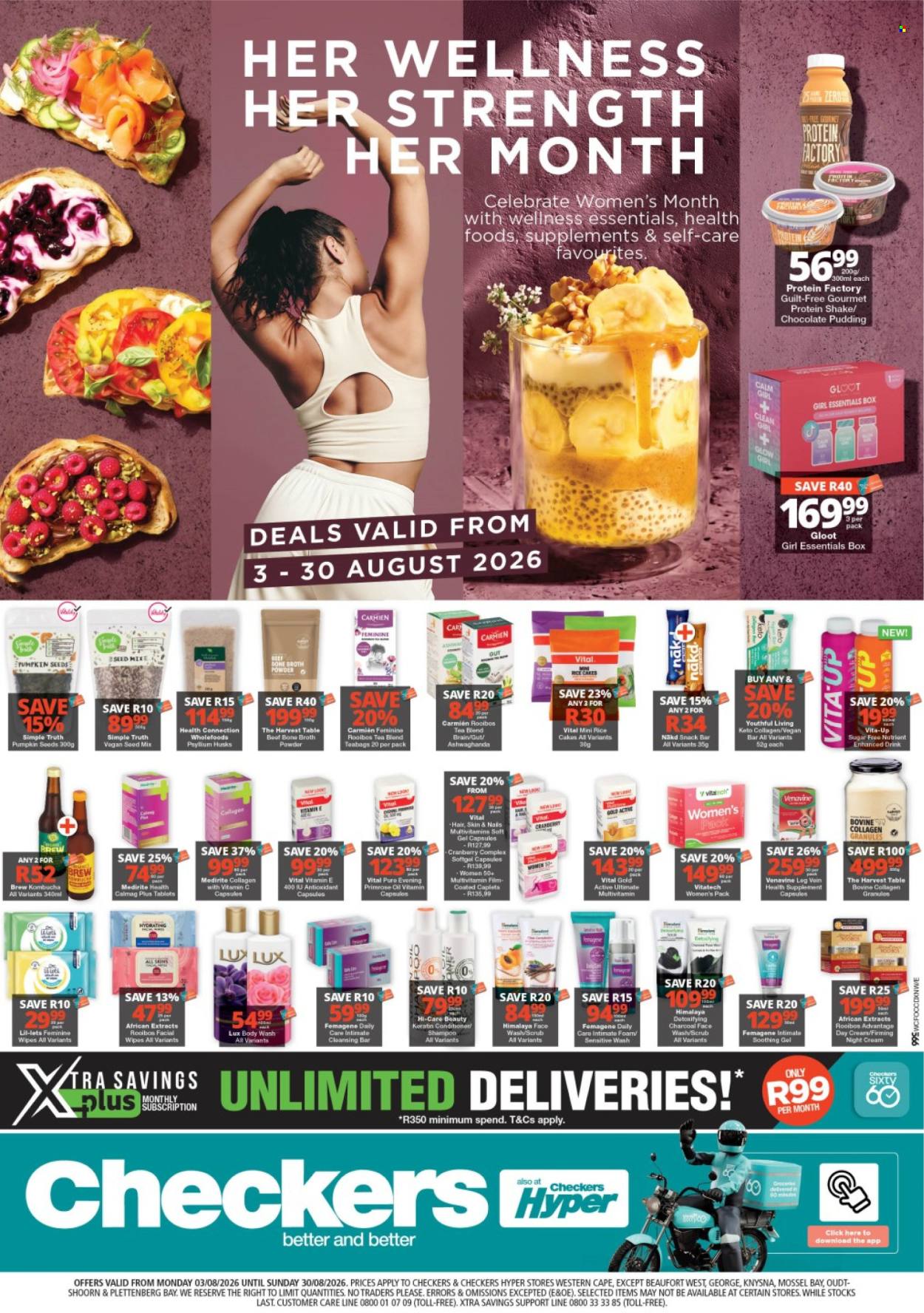 Checkers specials - 08.03.2026 - 08.30.2026. Page 1