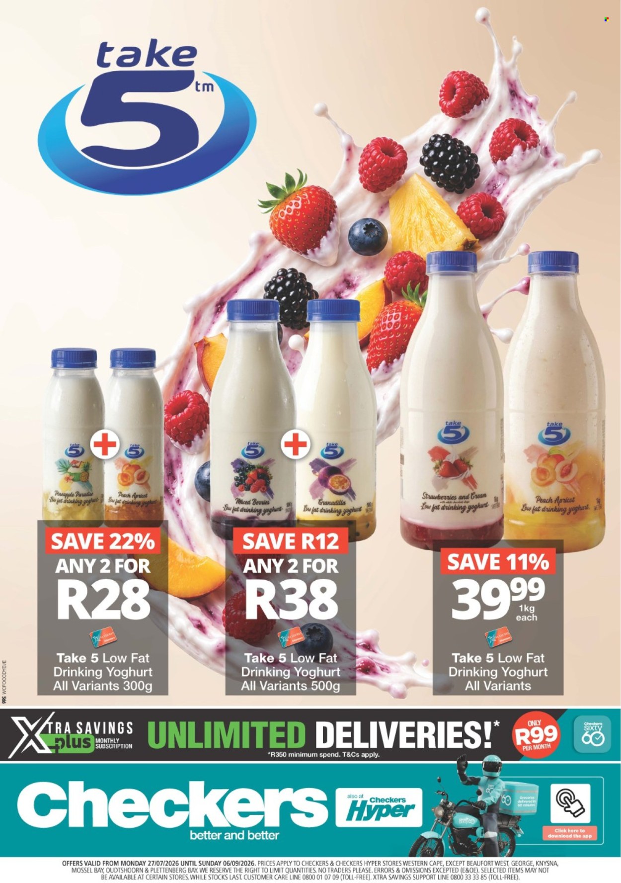 Checkers specials - 07.27.2026 - 09.06.2026. Page 1