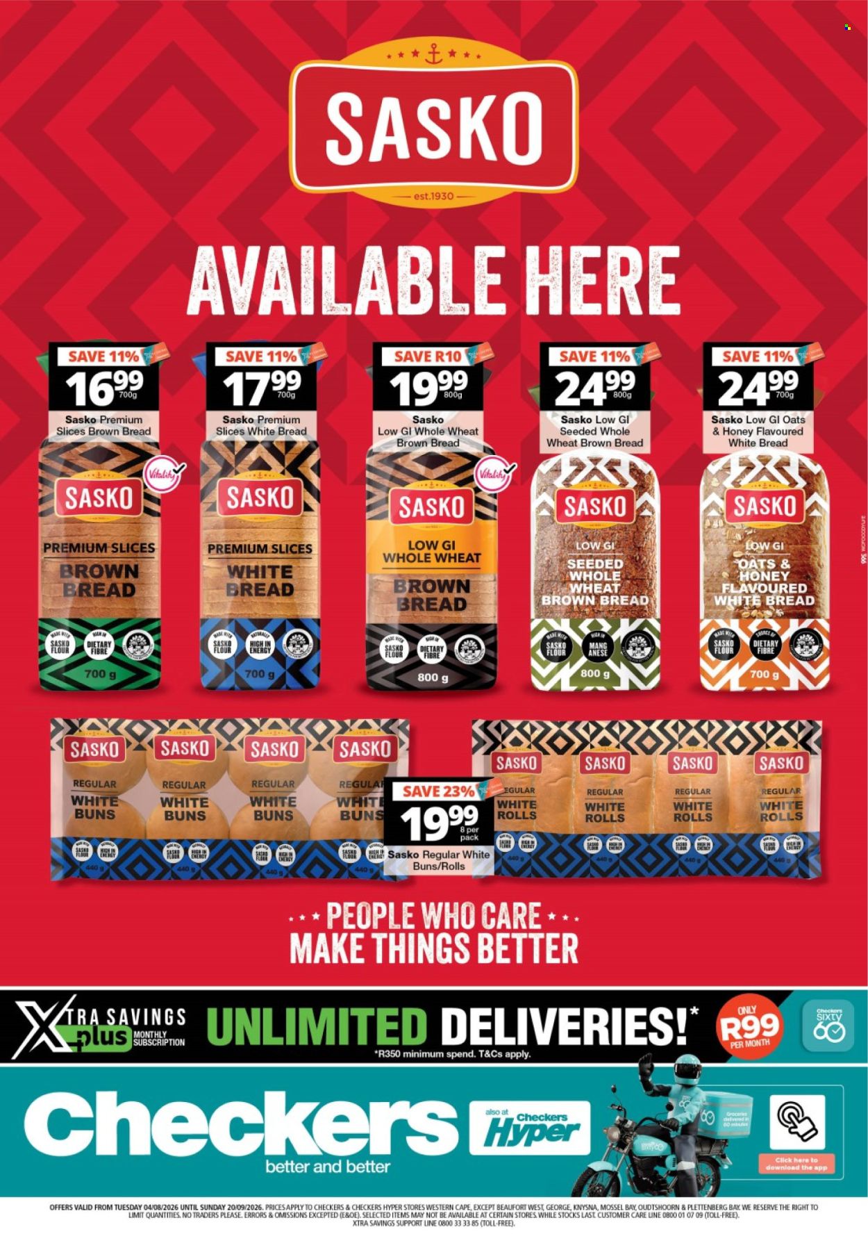 Checkers specials - 08.04.2026 - 09.20.2026. Page 1