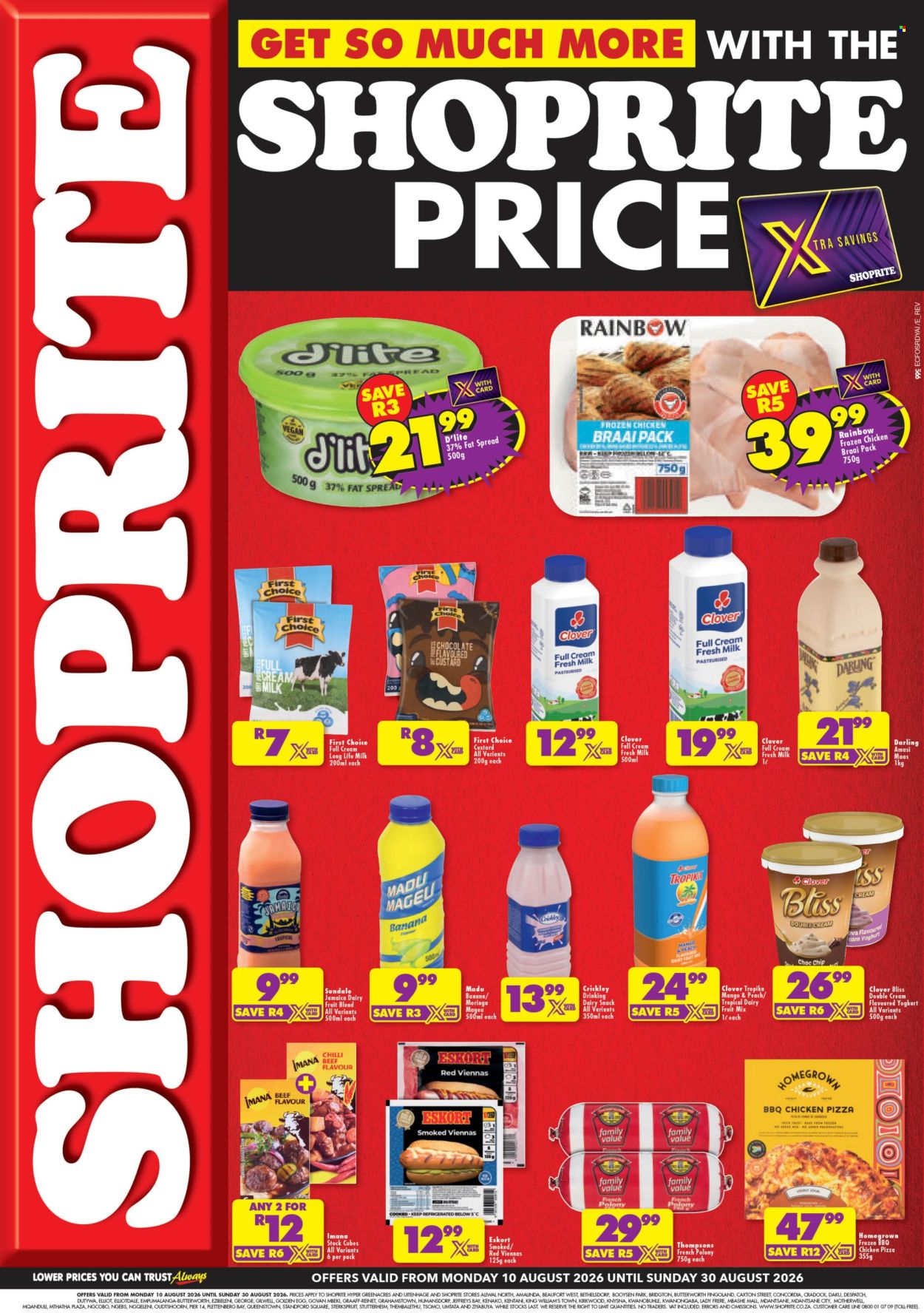 Shoprite specials - 08.10.2026 - 08.30.2026. Page 1