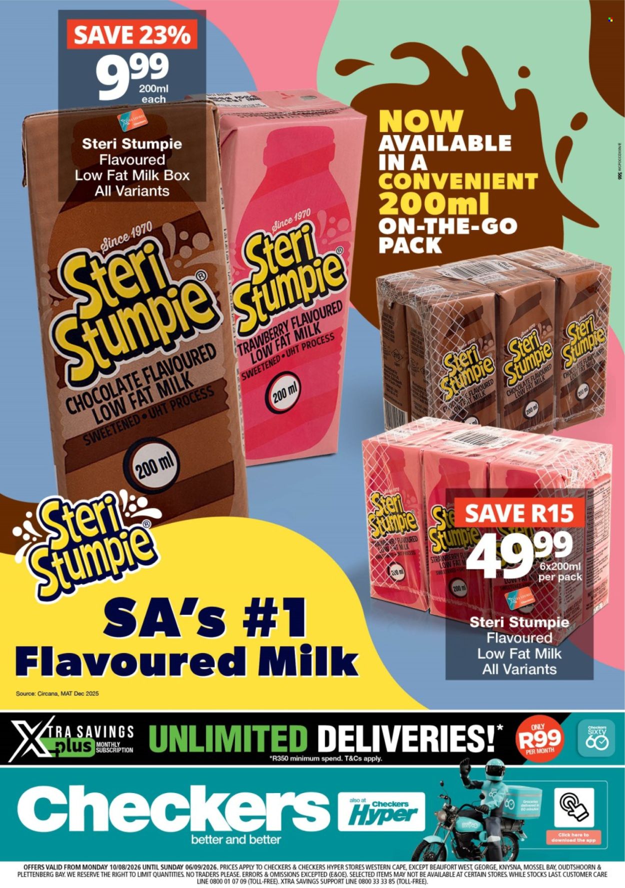 Checkers specials - 08.10.2026 - 09.06.2026. Page 1