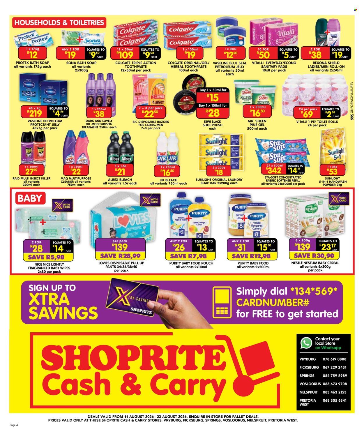 Shoprite specials - 08.11.2026 - 08.23.2026. Page 4