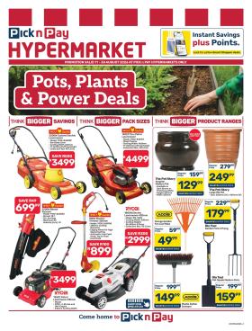 Pick n Pay Hypermarket - Hypermarket Garden Specials