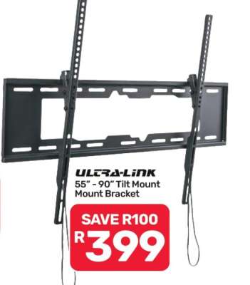 ULTRA-LINK 55" - 90" Tilt Mount Bracket