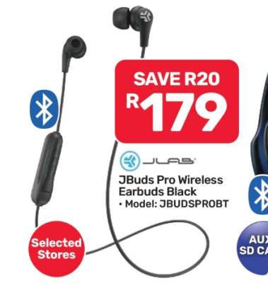 Jbuds Pro Wireless Earbuds Black