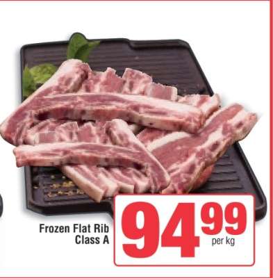 Frozen Flat Rib Class A