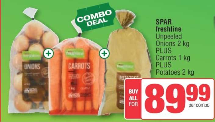 SPAR freshline Combo Deal