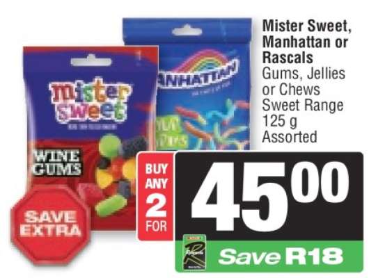 Mister Sweet, Manhattan or Rascals