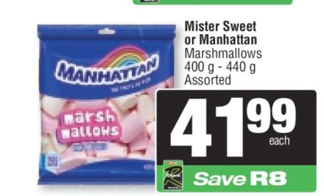 Mister Sweet or Manhattan Marshmallows