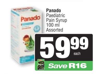 Panado Paediatric Pain Syrup