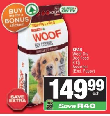 SPAR Woof Dry Dog Food