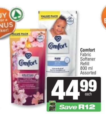 Comfort Fabric Softener Refill