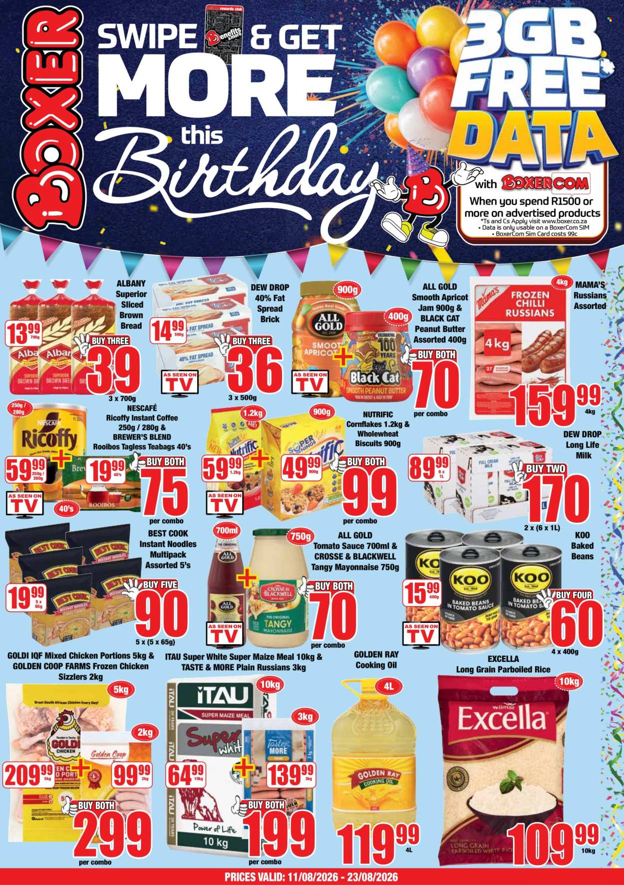 Boxer specials - 08.11.2026 - 08.23.2026. Page 1