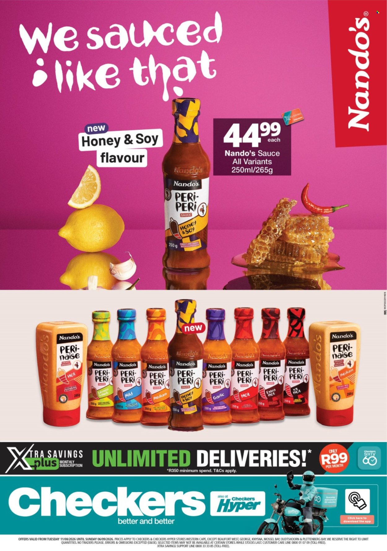Checkers specials - 08.11.2026 - 09.06.2026. Page 1