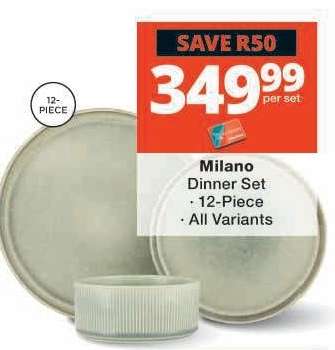 Milano Dinner Set