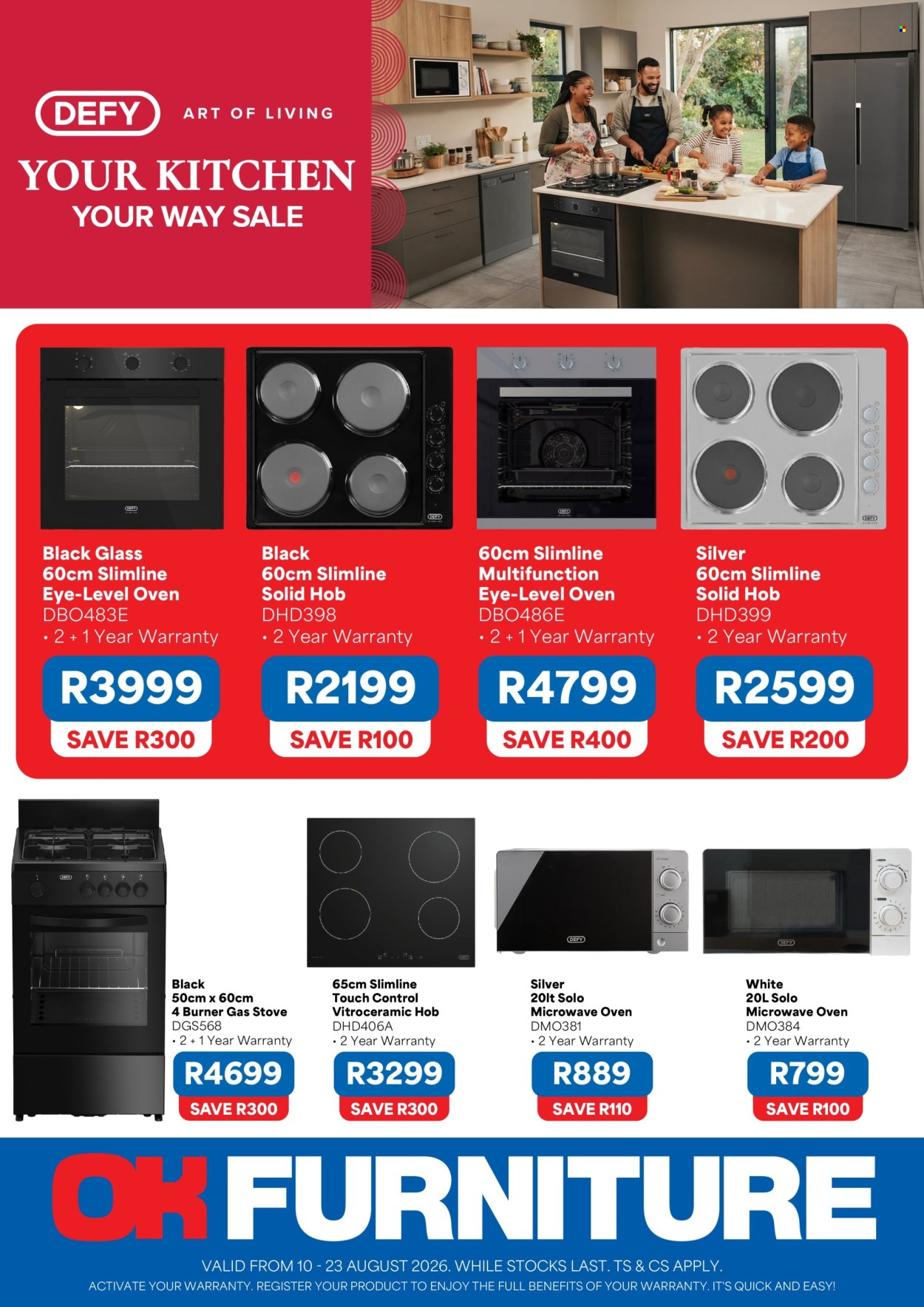 OK Furniture specials - 08.10.2026 - 08.23.2026. Page 1