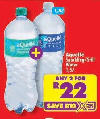aQuelle Sparkling/Still Water 1.5L