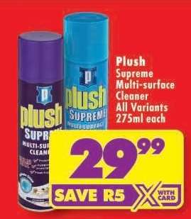 PLUSH SUPREME MULTI-SURFACE CLEANER