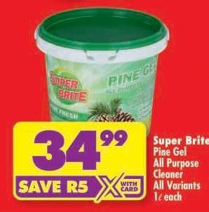 Super Brite Pine Gel All Purpose Cleaner All Variants