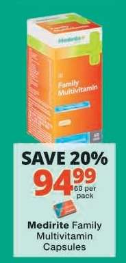 Medirite Family Multivitamin Capsules