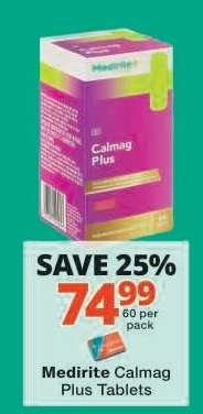 Medirite Calmag Plus Tablets