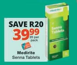 Medirite Senna Tablets