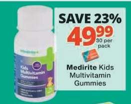 Medirite Kids Multivitamin Gummies