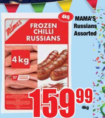 MAMA'S Russians Assorted