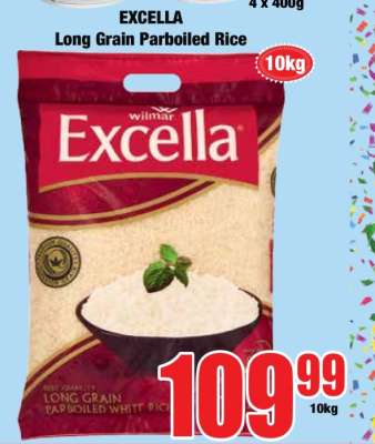 Excella Long Grain Parboiled Rice