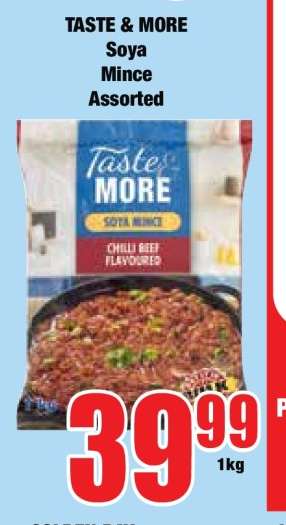 TASTE & MORE Soya Mince Assorted