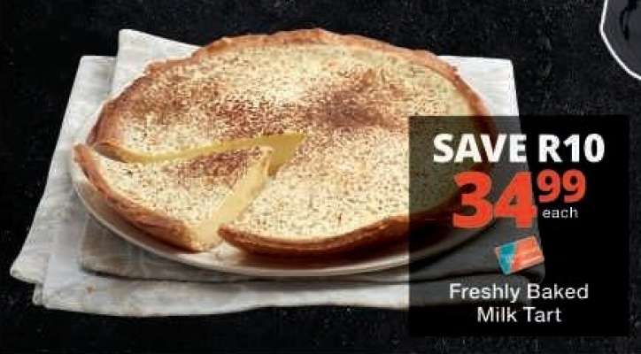 Freshly Baked Milk Tart