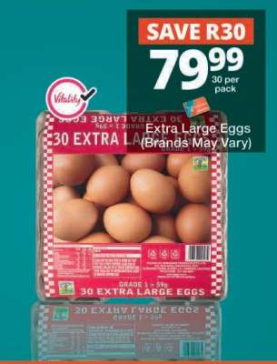 Extra Large Eggs