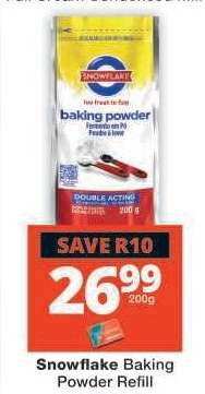SNOWFLAKE BAKING POWDER REFILL