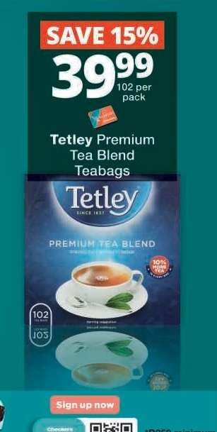 Tetley Premium Tea Blend Teabags