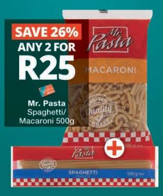 Mr. Pasta Spaghetti/Macaroni 500g