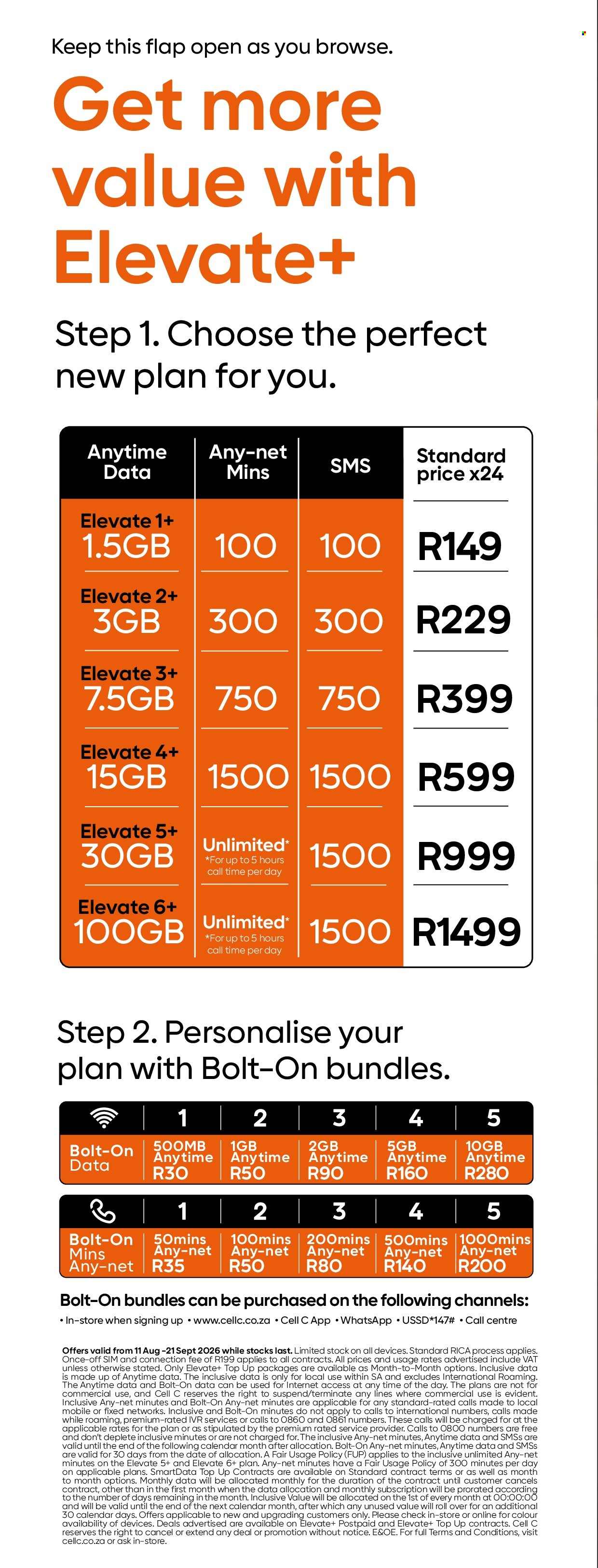 Cell C specials - 08.11.2026 - 09.21.2026. Page 3