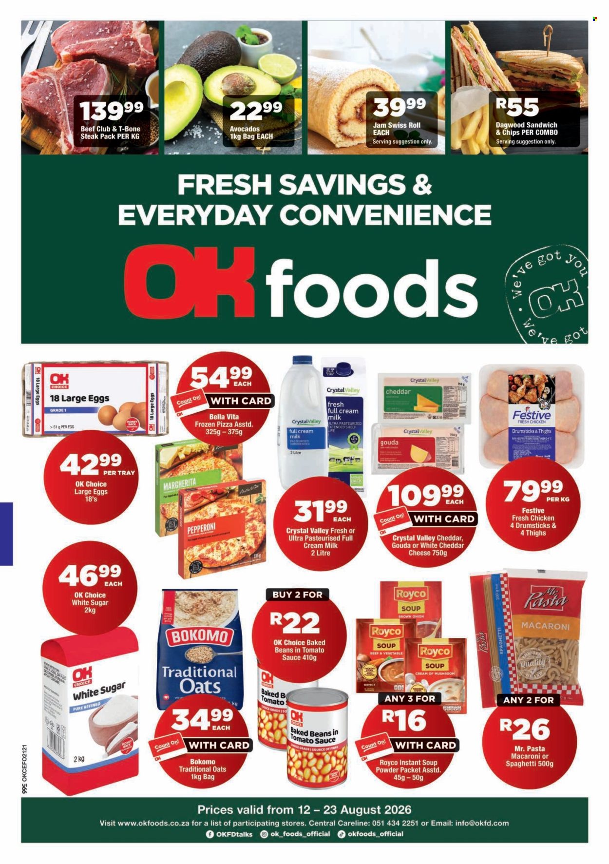 OK Foods specials - 08.12.2026 - 08.23.2026. Page 1